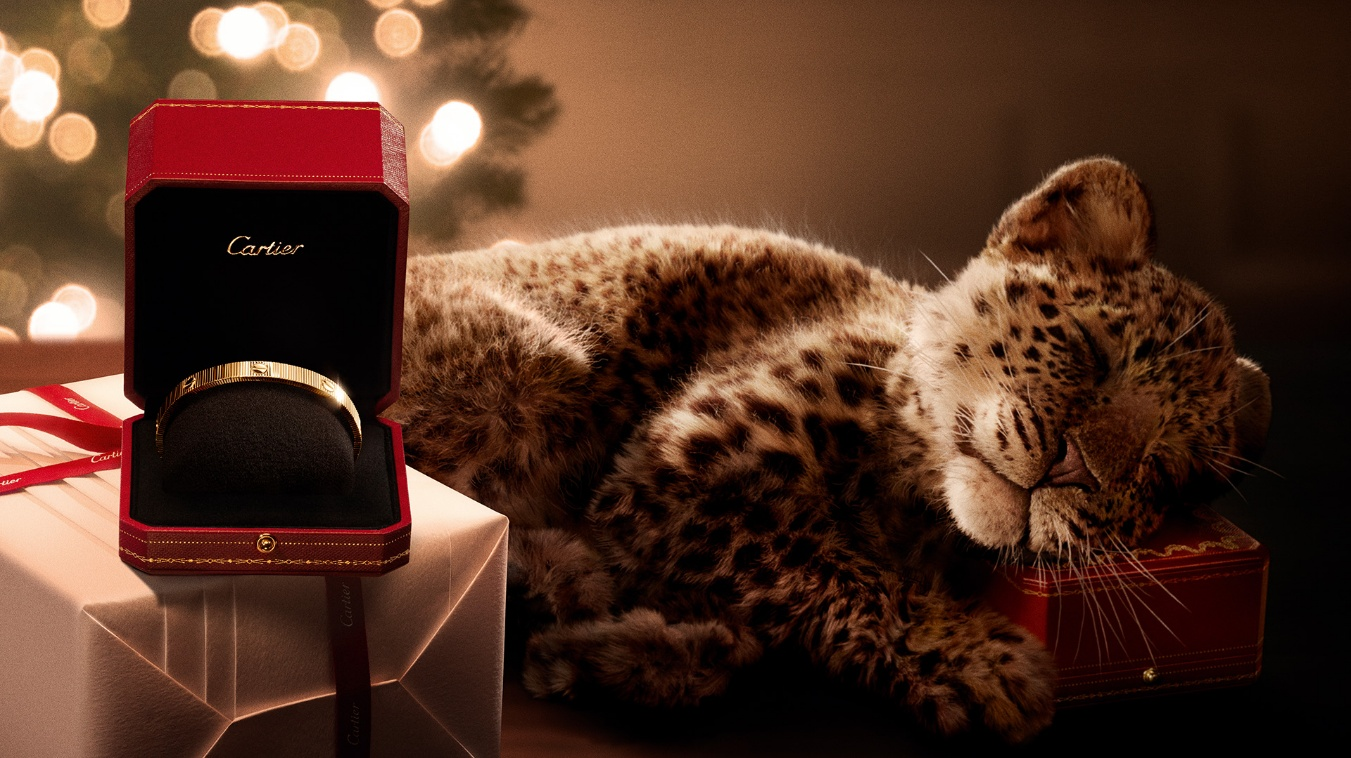 卡地亚呈献全新节日季广告大片