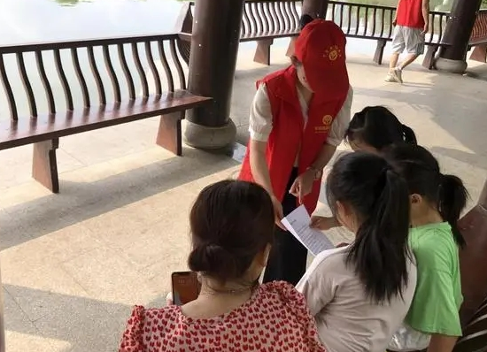 淄川区实践学校志愿者化身宣传大使 开展暑